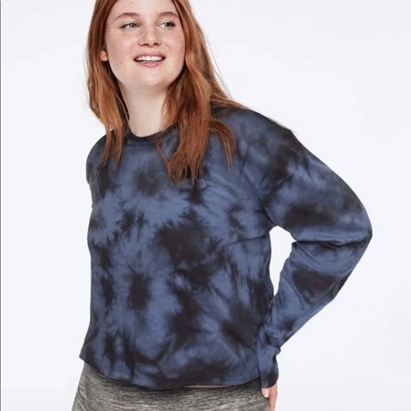 NWT VS PINK Long Sleeve Cropped Tee LARGE - Picture 1 of 11